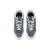 Li Ning 50/50 Canvas Fabric Slip Resistant Durable Lightweight Low Top Skate Shoes Men Sneakers Blue AECS023-2