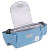 Universal Stroller Organizer with Cup Holders Polyester Waterproof Stroller Storage Bag Attachment for Phone