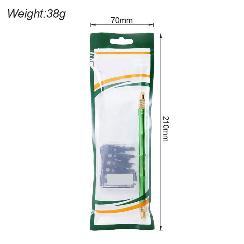 BST-69A+ 28 In 1 Hand Finish Blades CPU IC Chip Glue Remover Knife Motherboard Pcb Underfill Clean Scraping Pry Tool