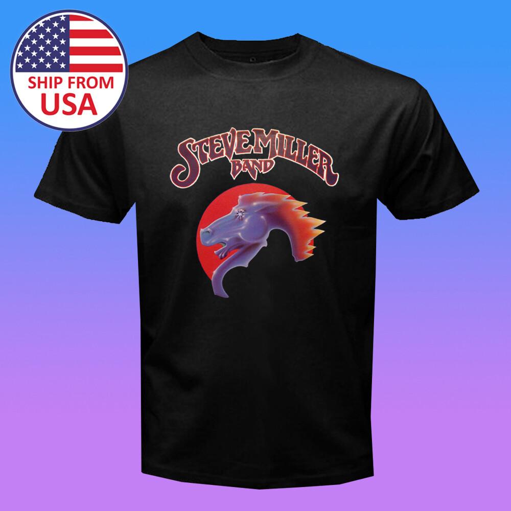 Steve Miller Men s Black Size S-5XL 4XL