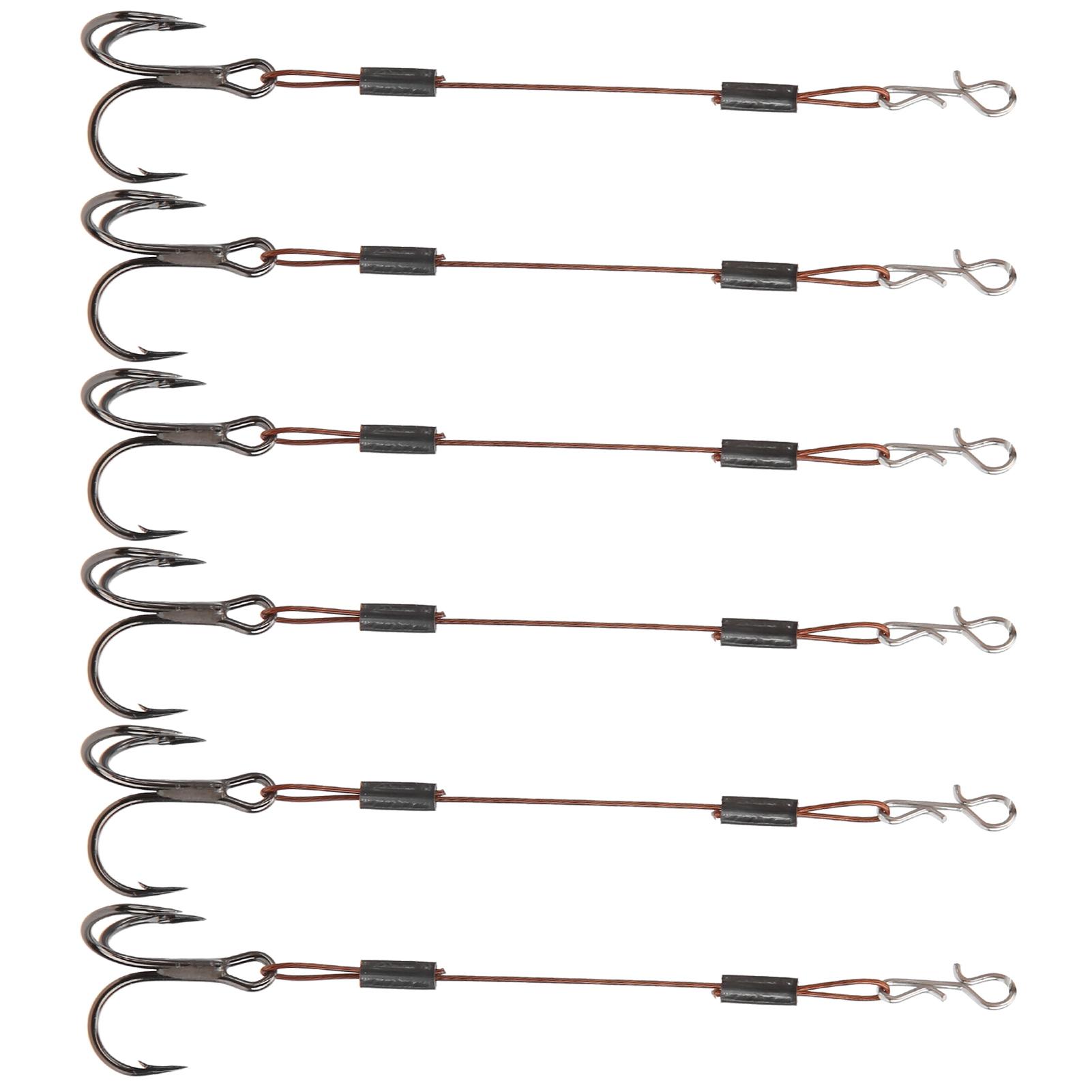 

2Set Fish Hook Reusable Incisive Lure Bait Barbed Hooks Kit Accessories Fishing Tools