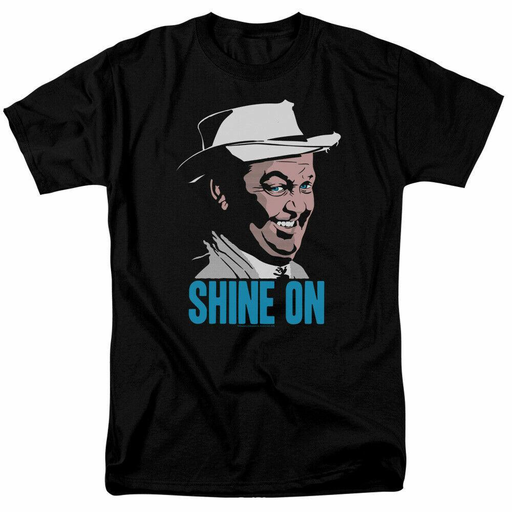 26 Andy Griffith Show Shine On T Shirt Mens Licensed Classic TV Show Otis Black Unisex T-Shirt XXXXL