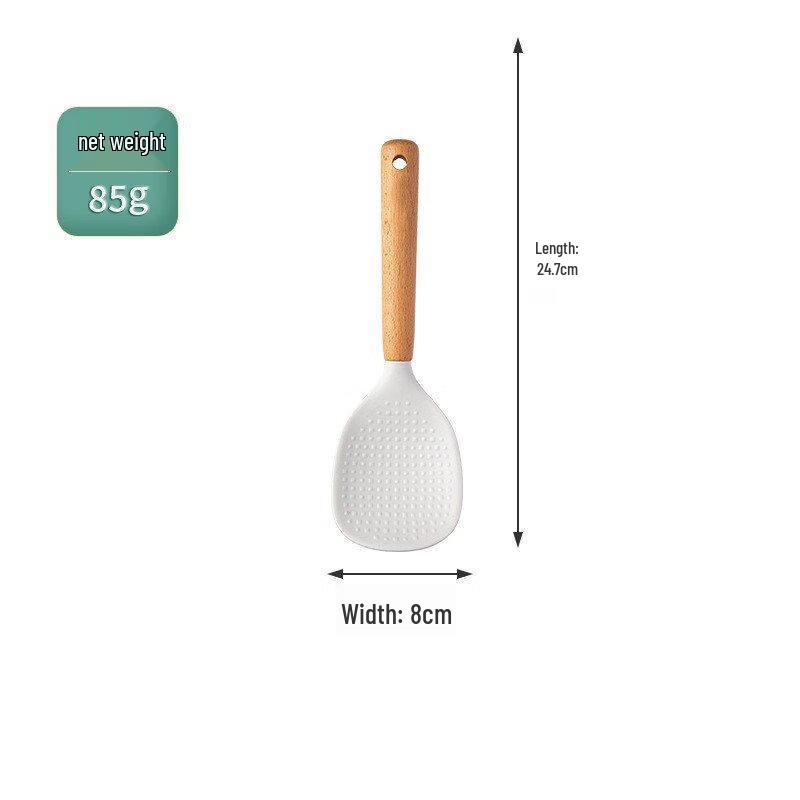 

ZISIZ Silicone Kitchen Utensil Set