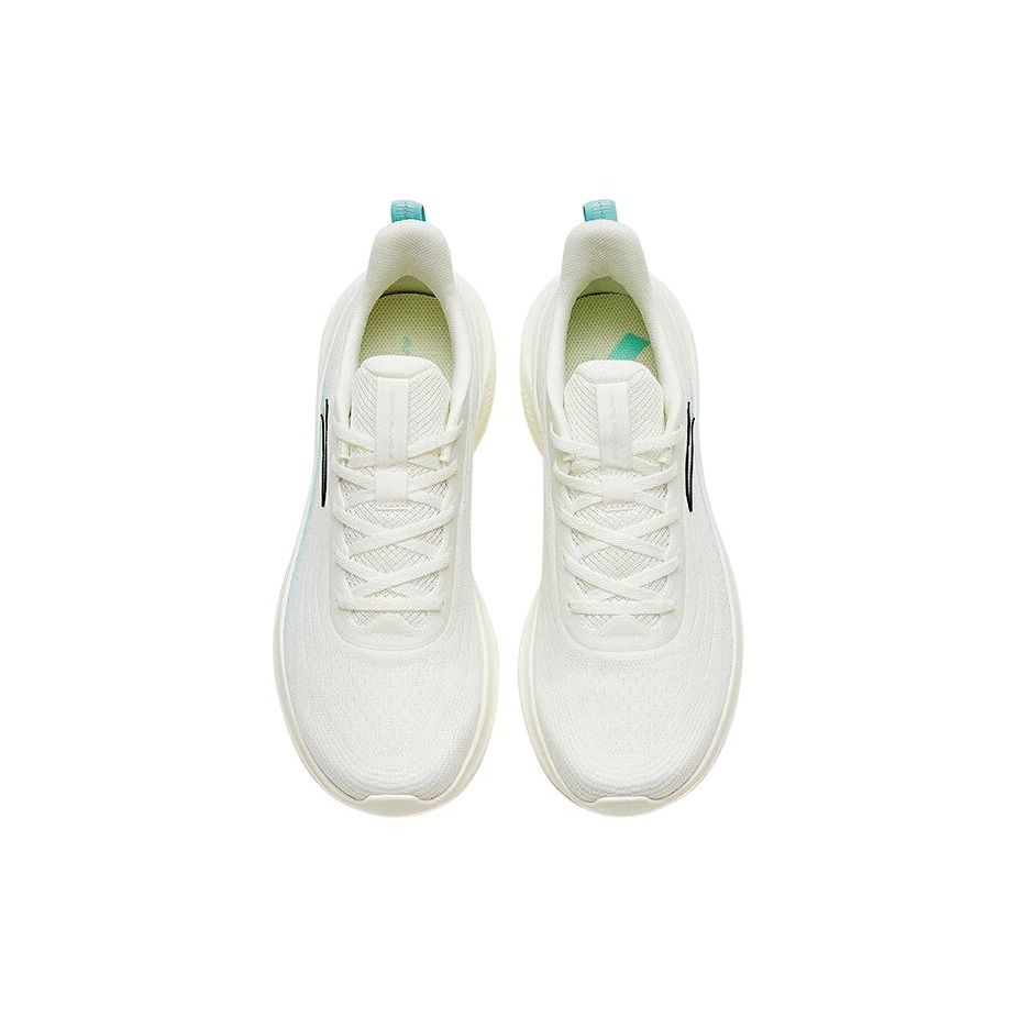 Anta Urban Running Fabric Non-Slip Wear-Resistant Low-Top Running Shoes Men sneaker White Green 912525504F-1