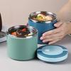 Thermal Insulation Lunch Box 304 Stainless Steel Thermal Insulation Bucket, Portable Portable Portable Box Large-capacity Lunch Box