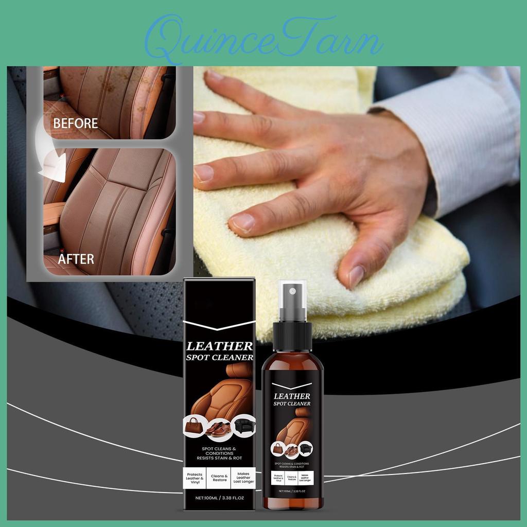Neutral Cleaner Stain Leather Multifunctional Removal Nourishment Sofa Car Leather Goods Universal Care 100ml