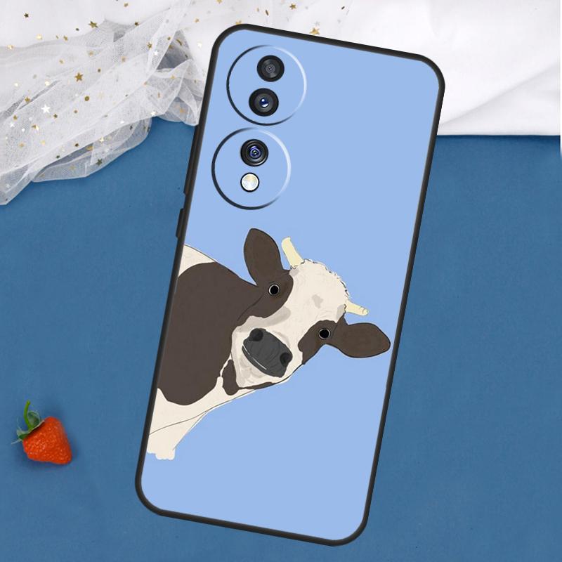 Cute Highland Cow Case For Honor Magic 8 7 5 6 Pro 200 400 50 70 90 Lite Win RT X8c X8b X9a X9b X9c X9d Cover