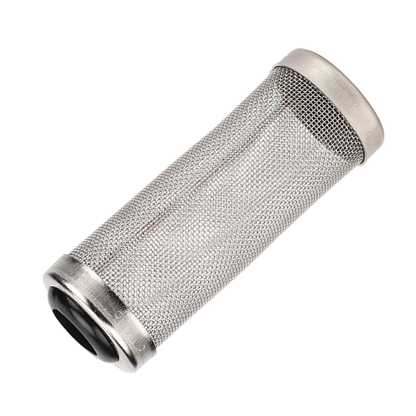 

Сетка-защита для аквариумного фильтра из нержавеющей стали 304, безопасная сетка для аквариума с рыбами и креветками для фильтрации аквариумной воды Black Inner Diameter 12mm/0.47in (Small)