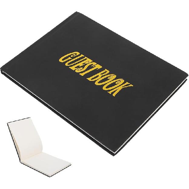 Operitacx Wedding Guest Book, Guest Book for Wedding Receptions, Baby Shower and Special Events, Wedding Books for Guests (B)