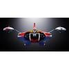 TAMASHII NATIONS Chogokin UFO Robot Grendizer Deluxe Grendizer & UFO Spazer, approximately 135mm & 120mm, die-cast, ABS & PE pre-painted action figure