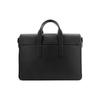 Coach Sullivan 39 Magnetic Closure Detachable Shoulder Strap Leather Document Briefcase Tote Crossbody Bag Large Men Bags Black C9875-QBBK