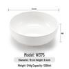 A5 White Melamine Round Bowl