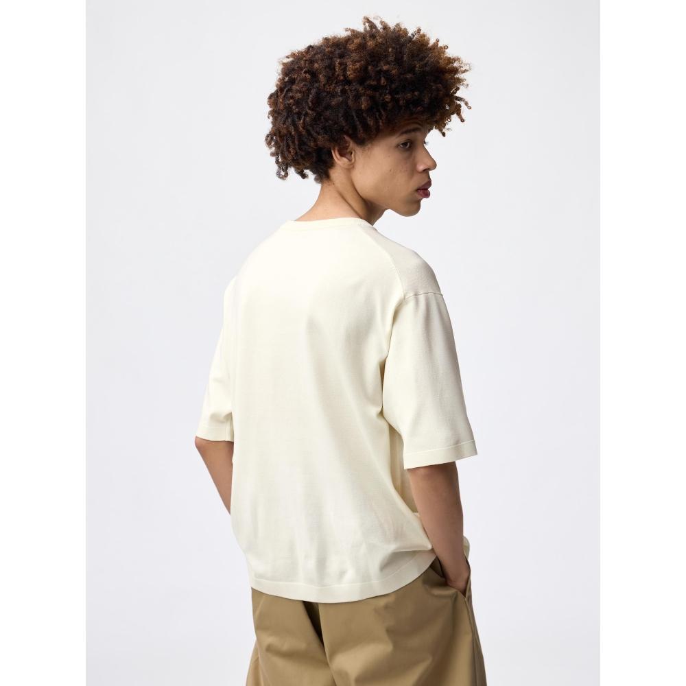 Gu By Uniqlo Washable Knit Tee  5 Minute Sleeve 