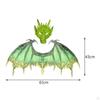 Adult Dragon Costume Dinosaur Mask Sets Accessories Masquerade Fancy Dress for Festival