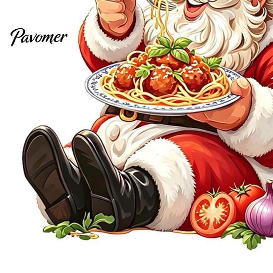Christmas Wall Decals Santa Claus Sticker, Waterproof PVC Decal, Removable Decorative Merry Room Accents Festive Art for Glass Windows And Doors