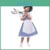 Peasant Girl Halloween Costume For Girls With Polyester Fabric For Cosplay And Party Dress Up