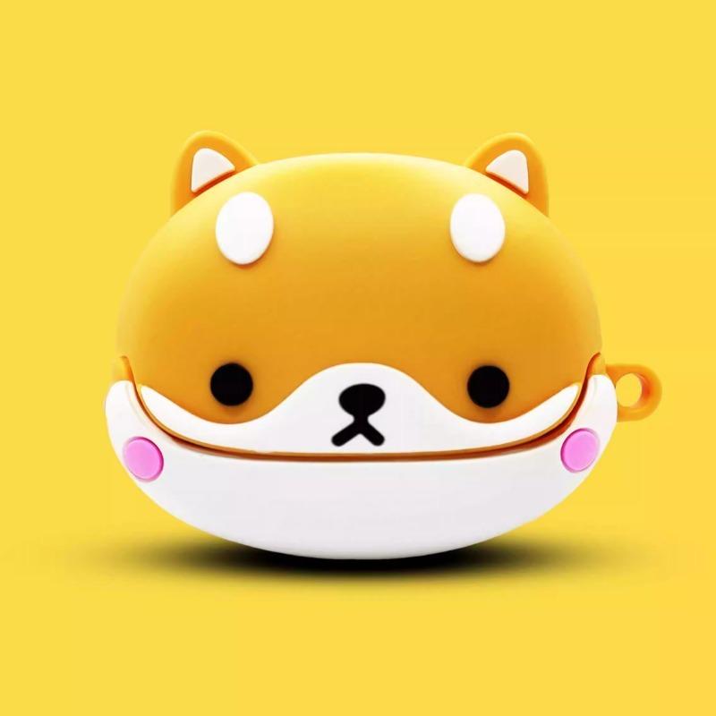 Silikonové pouzdro pro Baseus Bowie M2S 3D Kreslené Roztomilé Nárazuvzdorné Pouzdro Ochranný Kryt Baseus M2S Pro se Závěsem