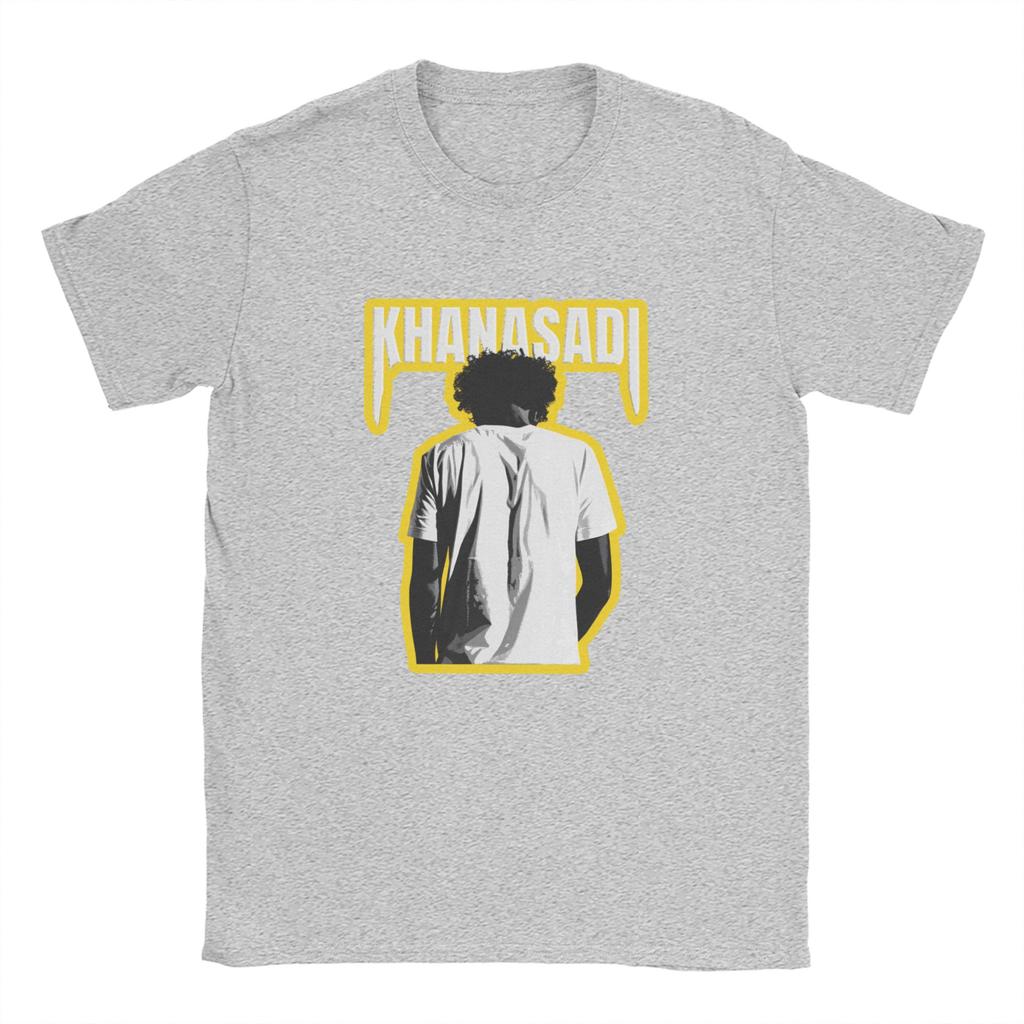 Khan Asadi TShirt for Men Awesome 100 Cotton Tees O Neck Short Sleeve T Shirts New Arrival Tops