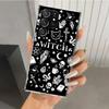 Pink Cat Skull Sorceress Witch Phone Case for Samsung Galaxy S26 S24 S23 Ultra S25 Edge S22 S21 Plus S20 FE + Soft Print Shell F