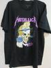 METALLICA OFICIÁLNÍ MERCH 2023 DAMAGED JUSTICE KAPELA HUDBA EXTRA VELIKOST Unisex Tričko