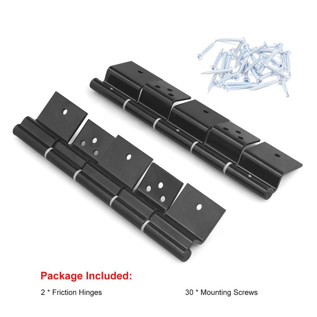 RV Entry Door Friction Hinge Kit with Screws for Entry Doors and Challenger Door Series 450 805 950 975 3000 Motorhome