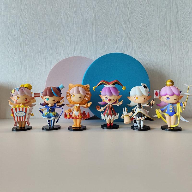 Exquisite Pvc Figure For Display Small Monster Amusement Park Circus Magician Model