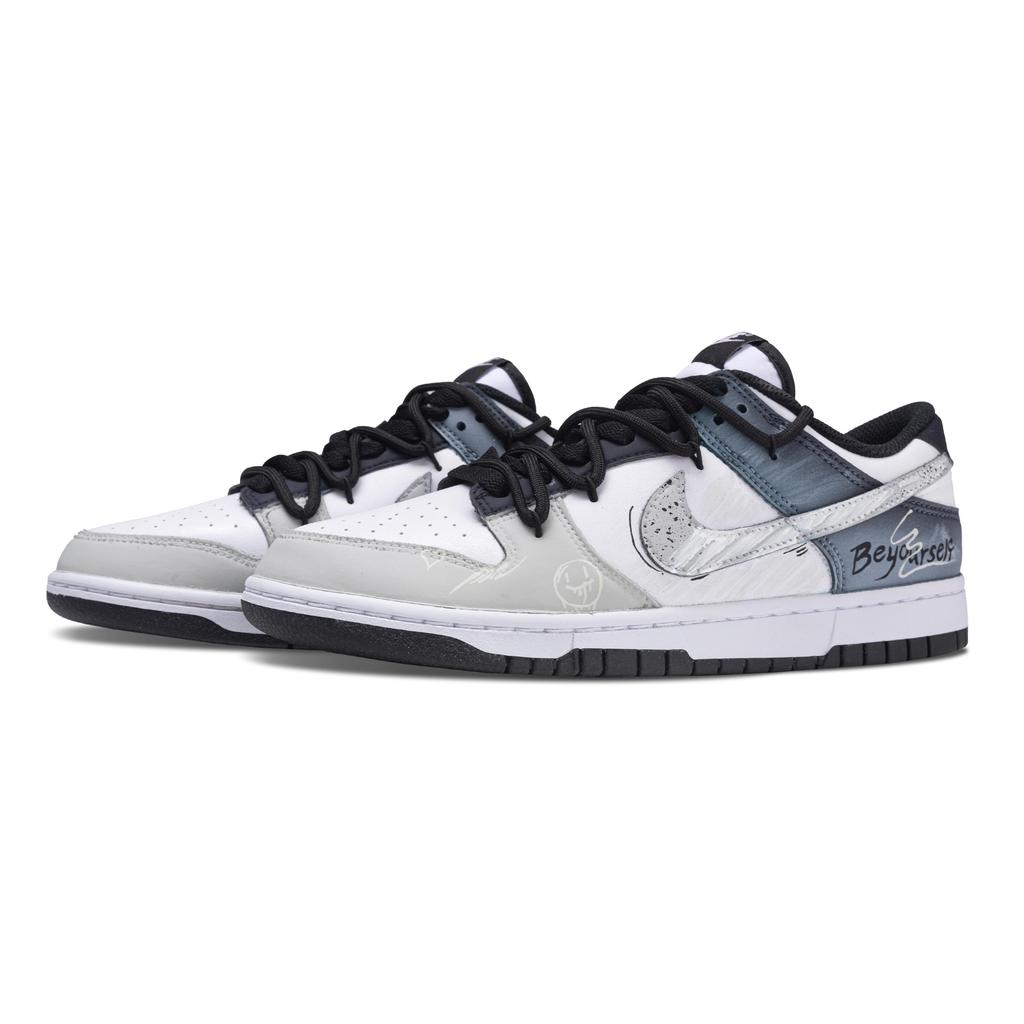 Nike Wear Resistant And Lightweight Low Top Skateboard Shoes Unisex HF5441-100(Team1190-)