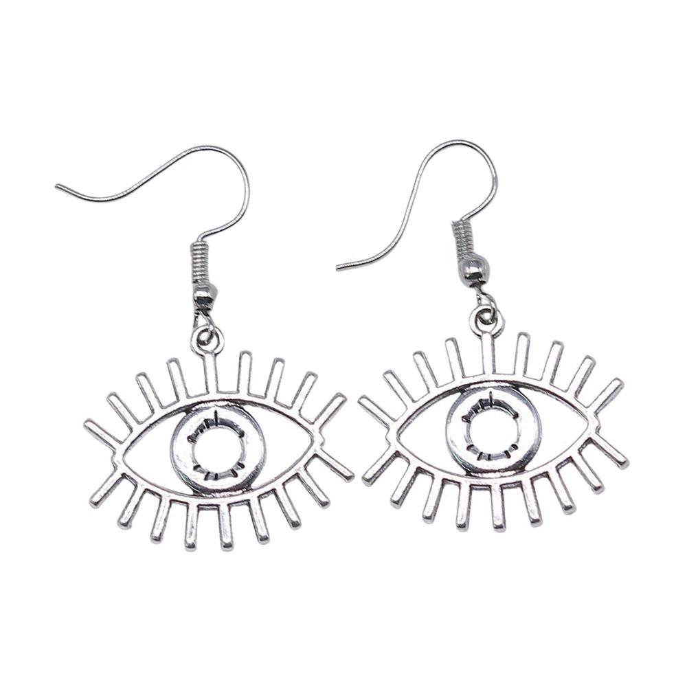 Trendy and Elegant Evil Eye Hand Talisman Amulet Drop Earrings Lucky Graduation Gift for Date Nights