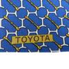 Used HERMES Tie Toyota Limited Edition Silk Blue Gold Business