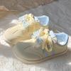 Lace-up retro versatile color matching Dexun shoes women's 2025 new spring fashion lightweight casual sports shoes