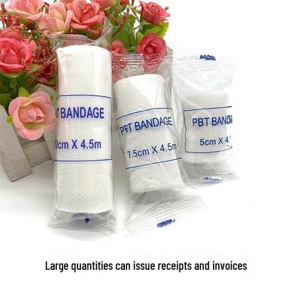 Elastic Mesh Bandage Roll: Breathable Wound Support and Fixation for Ankle