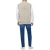 Calvin Klein Letter Embroidery Solid Color Comfortable Knit Sweater Men Sweater Beige J324408-PED
