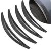 4PCS Carbon Fiber Car Modified Wheel Eyebrow Arch Trim Lips Strip Fender Flares