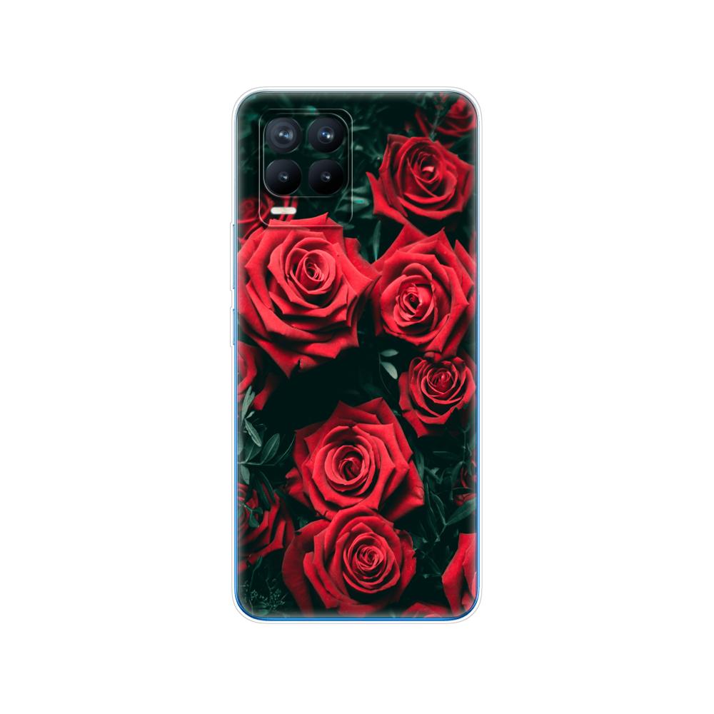 For Realme 8 Case 6.4" Soft Silicon TPU Back For Realme 8 Pro OPPO Realme8 4G RMX3085 Phone Cover Coque Capa Funda Bumper Bag