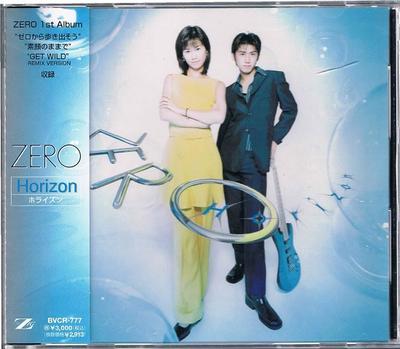 CD ZERO 52  Horizon BVCR777 Zigzag 1996 Japan ObiJapanese PopRock Used
