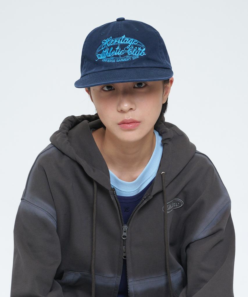 Yunibeoseugameonteu Universe Signed Washed Cap_Navy