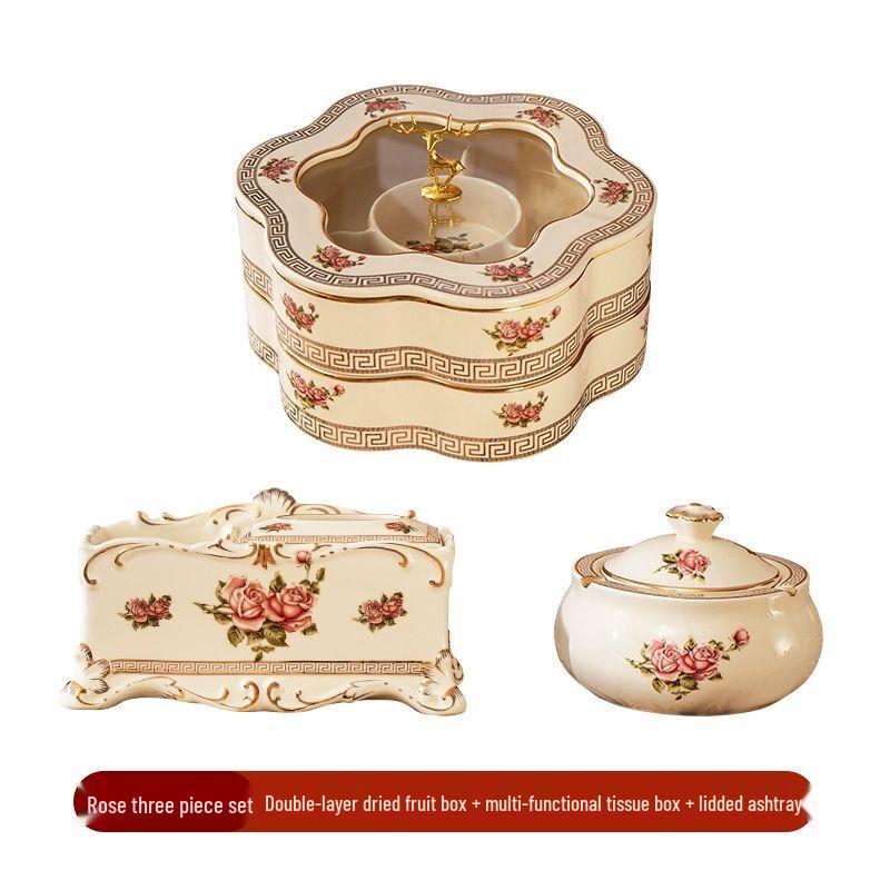 Luxury European Ceramic Irregular Fruit Plate