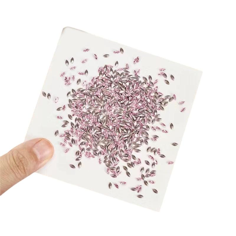 50/500 Pcs Crystal Nail Rhinestones Irregular Shaped Nail Rhinestones, Crystal Nail Charms for Nail Art Jewelry Making