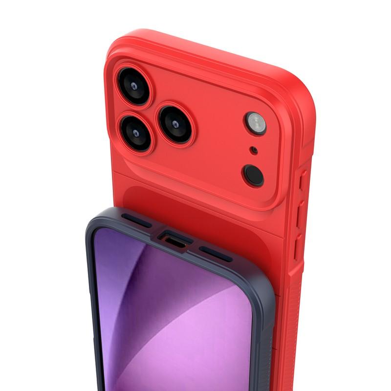 For iPhone 17 Pro 17 Air 17e 16e Max 16 15 14 13 12 Pro Max Plus Case Shockproof Soft TPU Silicone Phone Back Cover Funda