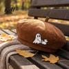 Durable Zinc Alloy Pin Halloween Cartoon Ghost Enamel Brooch, Spooky Metal Lapel Pin, Jacket Sweater Cardigan Coat Suit Scarf Decor, Men Women