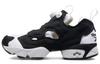 Instapump Fury Og Ausgeschnittene Patchwork-Schuhe/Sneaker Unisex Schwarz Weiß M48559