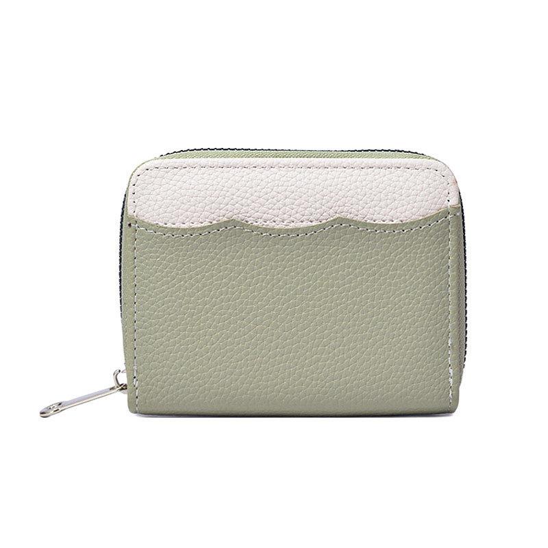New Textured Multifunctional Zipper Change Bag Women's New Japanese and Korean Fashion Coin Bag Card Bag