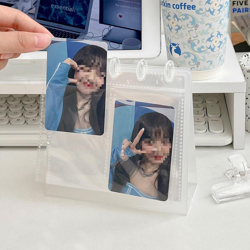 3-Zoll Polaroid Transparentes Fotoalbum & Desktop-Display