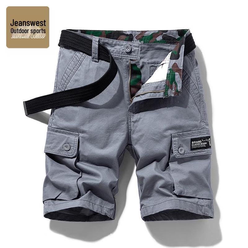 Jeanswest Outdoor Men s Quick-Dry Cotton Cargo Shorts 33