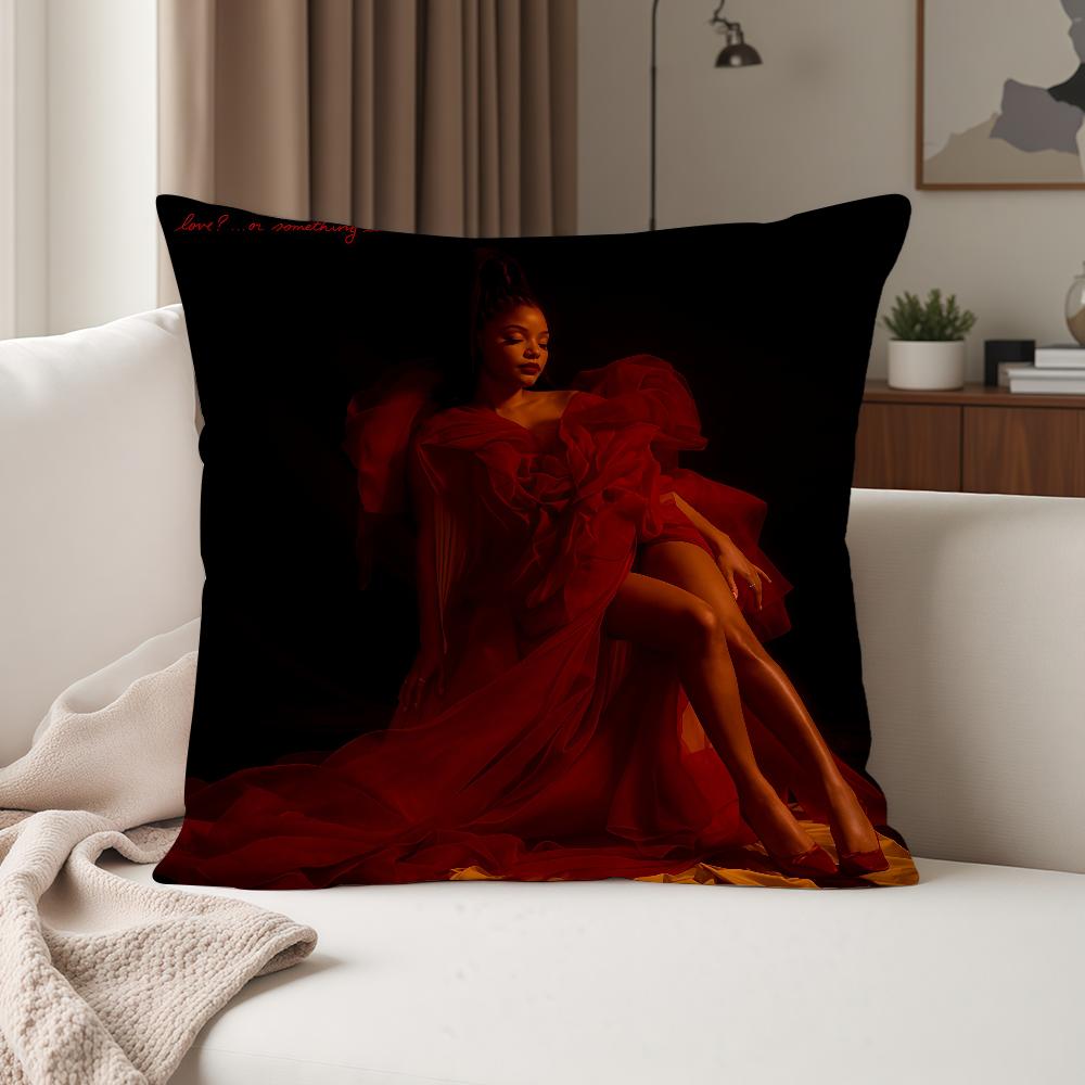 Singer Halle Bbailey Love Or Something Like It Pillow Case Suitable For Bedrooms Living Rooms Cars Home Decoration