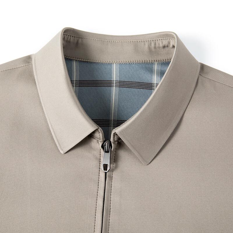 MONTAGUT Men's Mulberry Silk Blend Casual Jacket