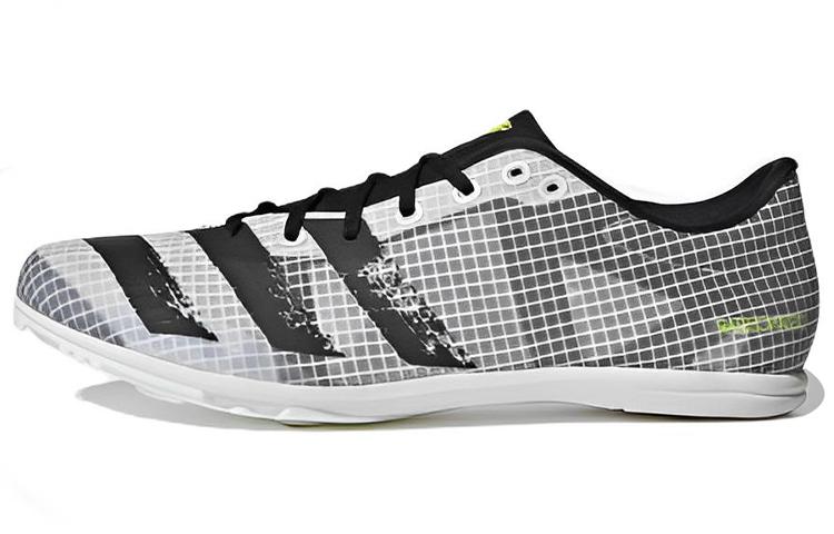 Adidas Distancestar Spikes Crystal  White Black  FY0320 42