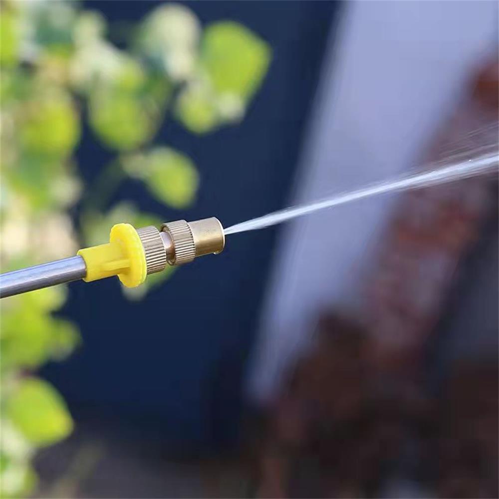 Mini Agricultural Copper Atomizing Nozzle Spraying End For Pressure Electric Sprayer Farming Garden Pesticide Spray Accessories