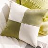 Covers Soft Plush Pumpkin Bohemian Green Knitted Pillow Covers with Tassels Floral Embroidery Cushion Pillow Home Decor Pillows