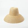 Nuovo Popolare Cappello da Sole a Forma di Lampada per Donna Grande Ampia Tesa Estivo Cappello da Spiaggia Cappello di Paglia Alto per Signora Protezione UV Cappello da Derby da Viaggio